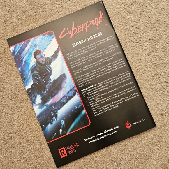 R. Talsorian Cyberpunk RPG‎ Cyberpunk Red - Easy Mode (Free RPG Day 2022) EX - Picture 2 of 2
